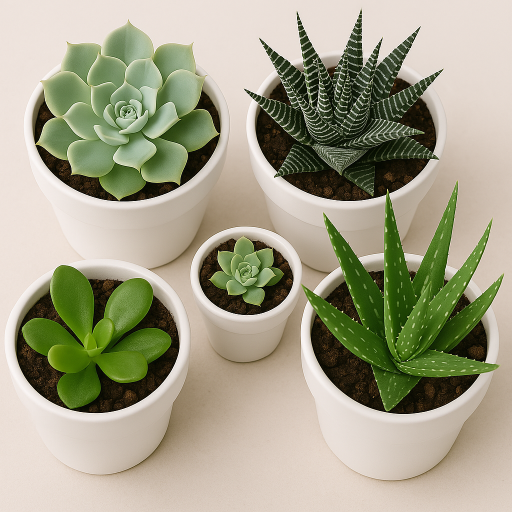 Combo Plants Bundle of 5 Pieces | Indoor Plants |Ceramic Plants| Office Plants | Home Plants