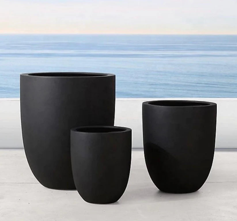 Round Fiber pots Small, Medium and Large