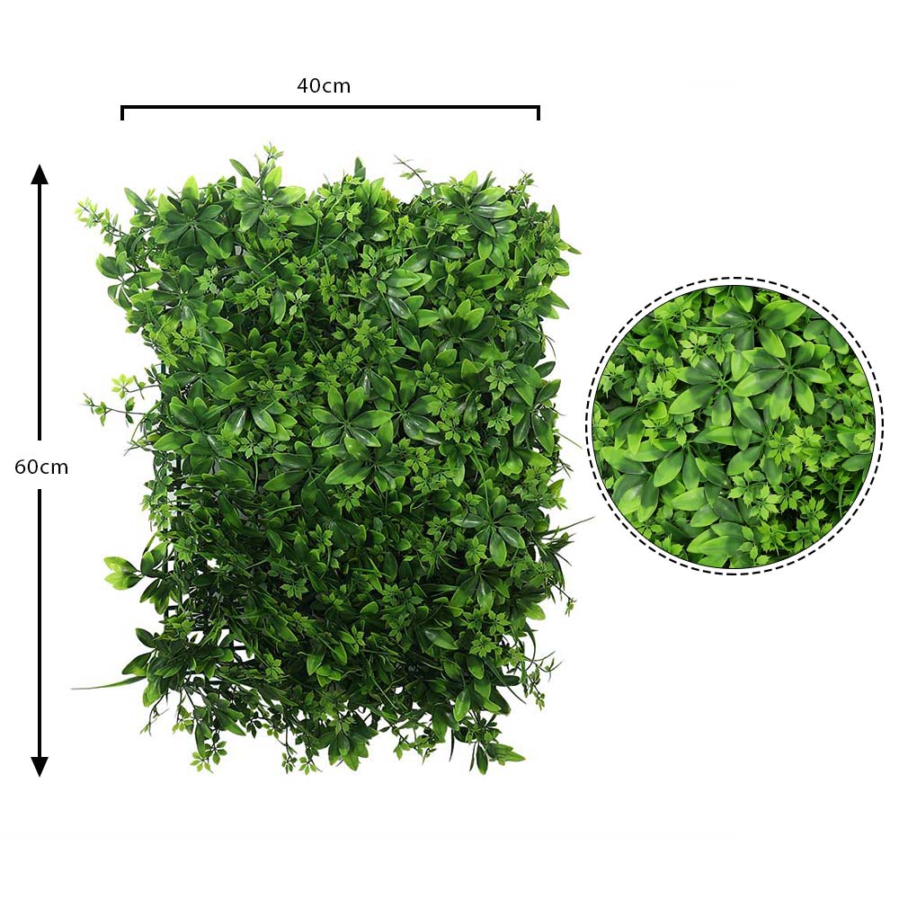 Premium Artificial Faux Hedges Panels – UV Protected | Lush Green Wall Decor for Indoor & Outdoor Spaces