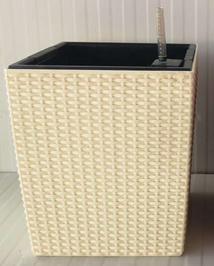 Self Watering Modern-Square Pot