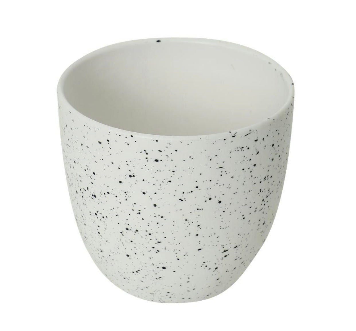 Material: Plastic. Frost Plastic Plant Pots-P02-T-PY