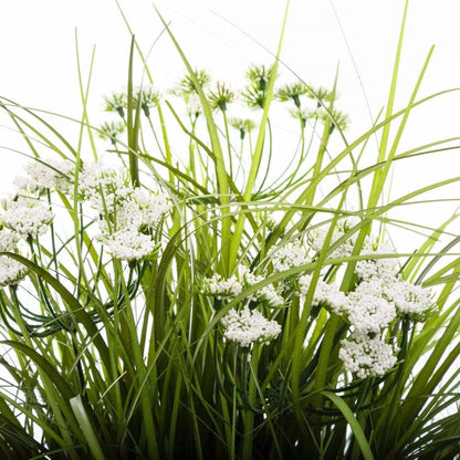 Atmosphera Artificial Grass Bunch W/Plastic Pot (46.5 cm)