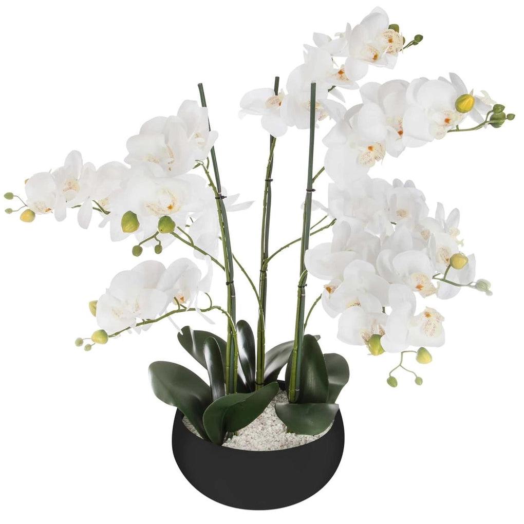 Artificial Orchid Plant W/Pot (54 x 65 cm)