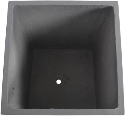 Elegant Black Ceramic Pot Set | Modern Planters for Indoor &amp; Outdoor Use