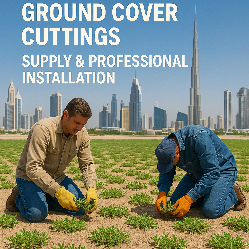 Sesuvium Ground Cover Cuttings – Supply &amp; Professional Installation | Drought-Tolerant Landscaping | Per SQM