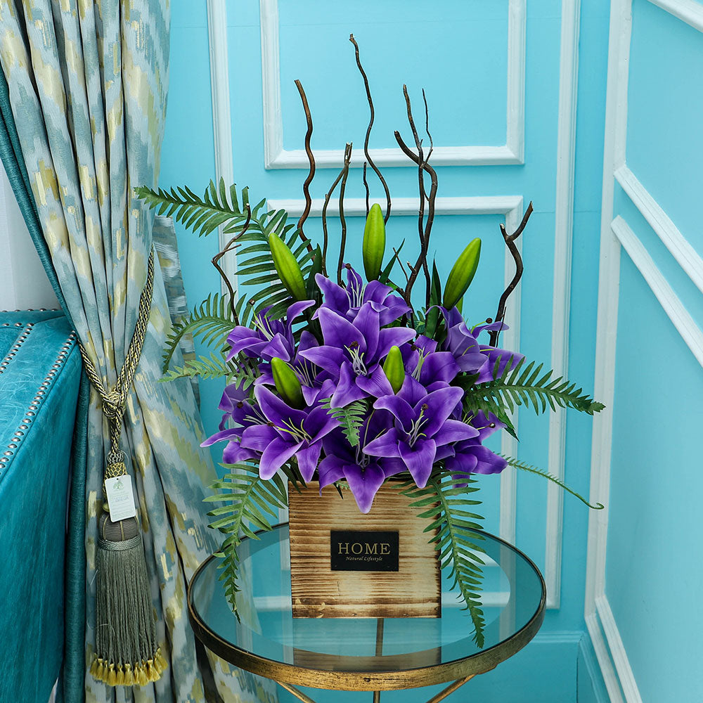 Real Touch Artificial Lily Flowers-FPULILY-301