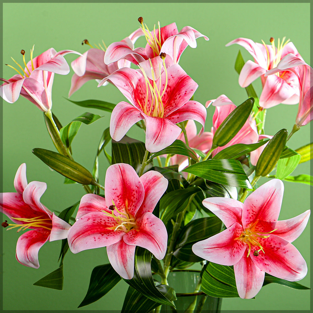 Nearly Natural Lily Flowers Small