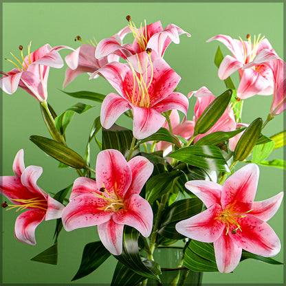 Nearly Natural Lily Flowers Small