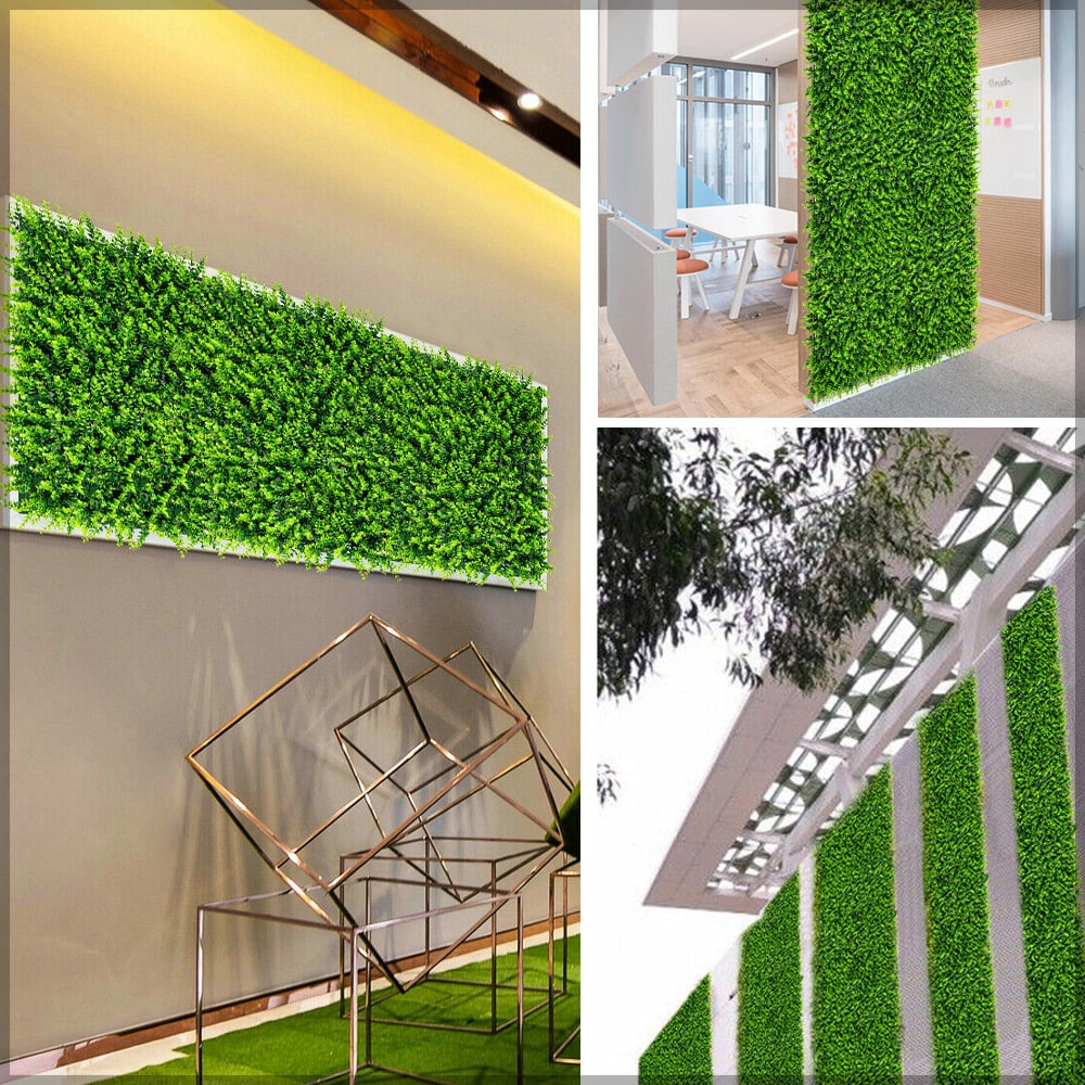 Premium Artificial Grass Wall Panels – Lush Vertical Greenery for Indoor & Outdoor Décor | UV Resistant & Low Maintenance