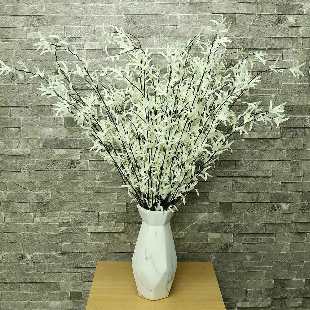 Artificial White Twigs leaves-CXT0189