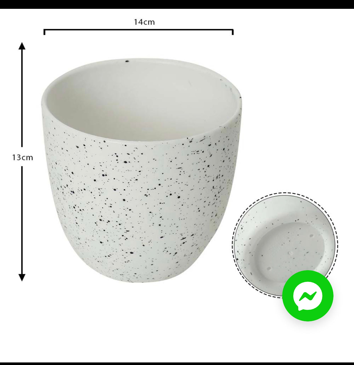 Material: Plastic. Frost Plastic Plant Pots-P02-T-PY